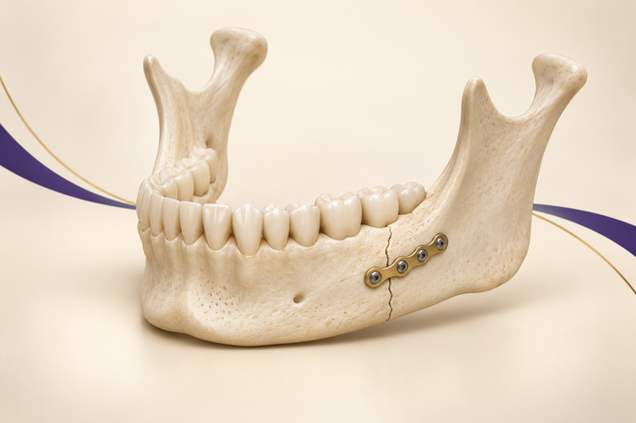 Jaw Fracture Reduction illustration